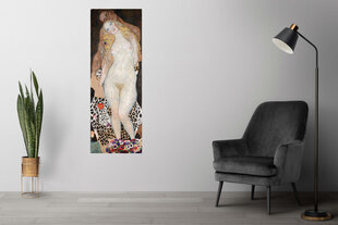 Reproduktsioon Aadam ja Eeva (1918), Gustav Klimt, 80x30 cm цена и информация | Картины, живопись | kaup24.ee