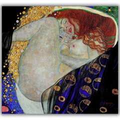 Reproduktsioon Danae, Gustav Klimt, 40x40 cm hind ja info | Seinapildid | kaup24.ee