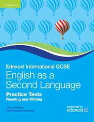 Edexcel International GCSE English as a Second Language Practice Tests Reading and Writing New edition, Edexcel International GCSE English as a Second Language Practice Tests Reading and Writing hind ja info | Noortekirjandus | kaup24.ee