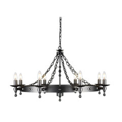 Подвесной светильник Elstead Lighting Warwick WR8-GRAPHITE цена и информация | Люстры | kaup24.ee