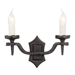 Настенный светильник Elstead Lighting Rectory RY2B-BLACK цена и информация | Настенный светильник Конусы | kaup24.ee