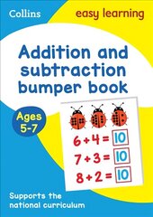 Addition and Subtraction Bumper Book Ages 5-7: Ideal for Home Learning hind ja info | Noortekirjandus | kaup24.ee