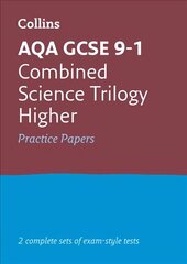 AQA GCSE 9-1 Combined Science Higher Practice Papers: Ideal for Home Learning, 2022 and 2023 Exams hind ja info | Noortekirjandus | kaup24.ee