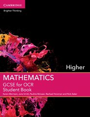 GCSE Mathematics for OCR Higher Student Book, Higher, GCSE Mathematics for OCR Higher Student Book hind ja info | Noortekirjandus | kaup24.ee