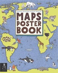 Maps Poster Book hind ja info | Noortekirjandus | kaup24.ee