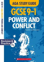 Power and Conflict AQA Poetry Anthology цена и информация | Книги для подростков и молодежи | kaup24.ee