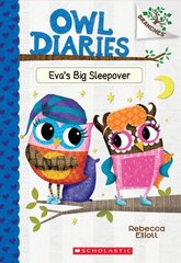 Eva's Big Sleepover: A Branches Book (Owl Diaries #9): Volume 9 Library ed. hind ja info | Noortekirjandus | kaup24.ee