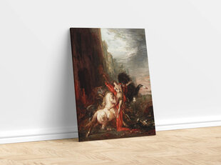 Reproduktsioon "Diomede, keda tema hobused söövad", 80x65 cm hind ja info | Seinapildid | kaup24.ee