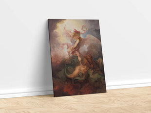 Репродукция Ангел, связывающий сатану, 80x65 см цена и информация | Репродукции, картины | kaup24.ee