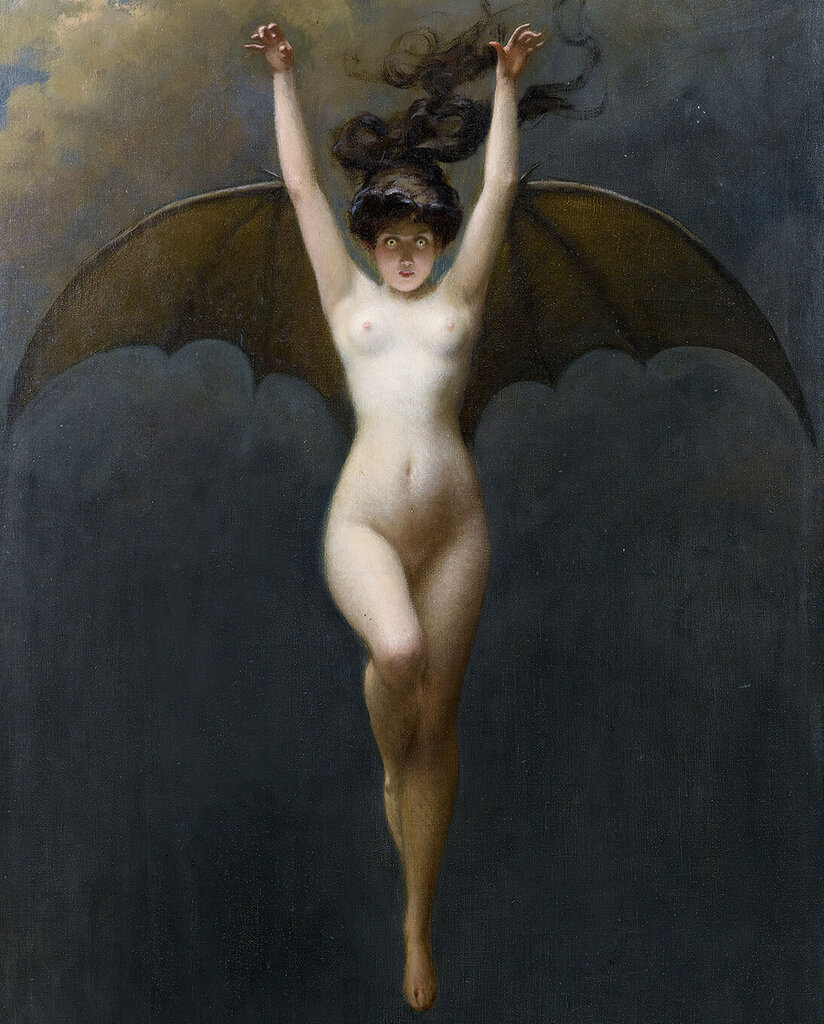 Reproduktsioon Batwoman (Albert Joseph Penot), 60x30 cm цена и информация | Seinapildid | kaup24.ee