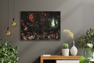 Reproduktsioon Stseen põrgus (Jan Brueghel Vanem), 60x80 cm hind ja info | Seinapildid | kaup24.ee