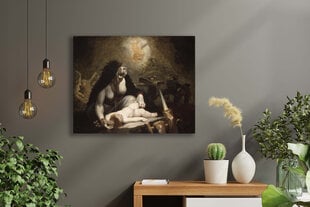 Reproduktsioon The Night-Hag Visiting Lapland Witches (Heinrich Fuseli), 100x80 cm hind ja info | Seinapildid | kaup24.ee