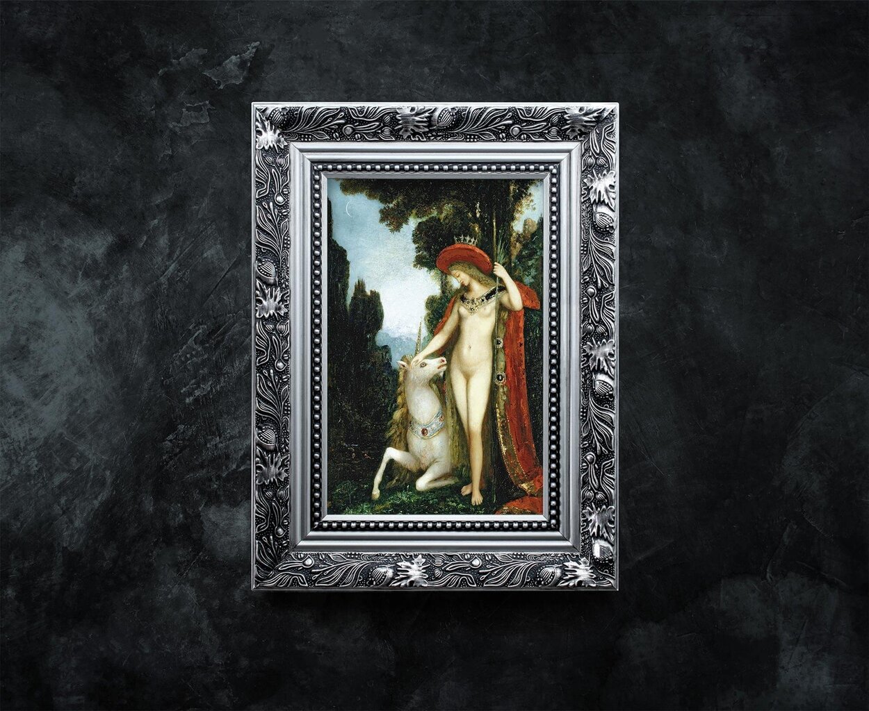 Reproduktsioon Ükssarvik (Gustave Moreau), 60x80 cm hind ja info | Seinapildid | kaup24.ee