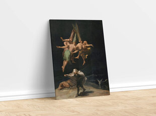 Reproduktsioon Nõidade lend (Francisco Goya), 100x70 cm hind ja info | Seinapildid | kaup24.ee