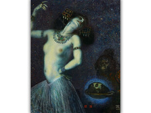 Reproduktsioon Salome II (Franz von Stuck), 60x50 cm цена и информация | Картины, живопись | kaup24.ee