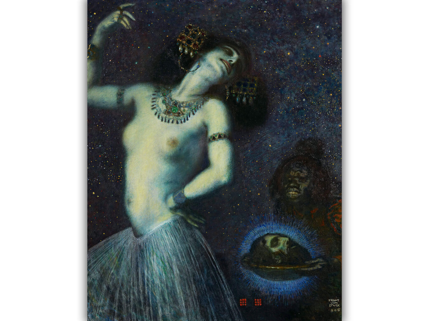 Reproduktsioon Salome II (Franz von Stuck), 40x35 cm цена и информация | Seinapildid | kaup24.ee