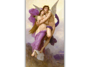 Reproduktsioon The Abduction of Psyche (William Bouguereau), 80x50 cm hind ja info | Seinapildid | kaup24.ee