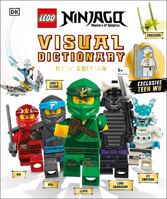 LEGO NINJAGO Visual Dictionary New Edition: With Exclusive Teen Wu Minifigure цена и информация | Noortekirjandus | kaup24.ee
