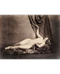 Retro erootiline Reproduktsioon „Nude Woman” (Julien Valloux de Villeneuve), 100x80 cm hind ja info | Erootilised kingitused ja suveniirid | kaup24.ee