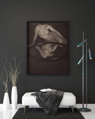 Ретро эротическая картина Обнаженная с зеркалом, 80x65 см цена и информация | Сувениры, подарки для взрослых | kaup24.ee