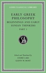 Early Greek Philosophy: Beginnings and Early Ionian Thinkers, Part 1, Volume II цена и информация | Исторические книги | kaup24.ee