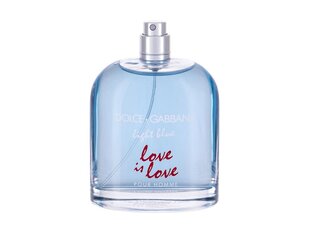 Dolce&Gabbana Helesinine Love Is Love tualettvesi hind ja info | Meeste parfüümid | kaup24.ee