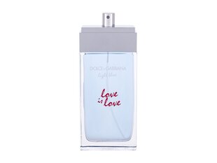 Dolce&Gabbana Голубая туалетная вода Love Is Love цена и информация | Женские духи | kaup24.ee