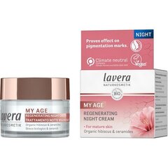 Lavera My Age Regenerating Night Cream 50ml цена и информация | Кремы для лица | kaup24.ee