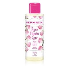 Масло для тела Dermacol Flower Care Delicious Body Oil, Розовое, 100 мл цена и информация | Кремы, лосьоны для тела | kaup24.ee