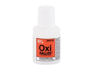 Kallos Oxi Oxidation Emulsion 6% - Cream peroxide 60ml hind ja info | Juuksevärvid | kaup24.ee