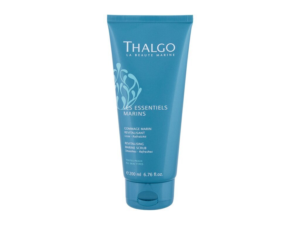 Thalgo Les Essentiels Marins Revitalising Marine Scrub - Smoothing and toning peeling 200ml hind ja info | Näopuhastusvahendid | kaup24.ee