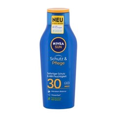 Nivea Sun Protect & Moisture Lotion SPF 30 - Sunscreen for the body 400ml цена и информация | Кремы от загара | kaup24.ee