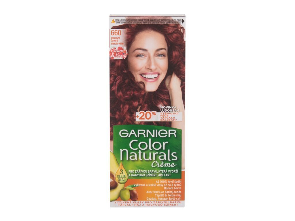 Garnier Color Natural Creme 660 Granátově červená hind ja info | Juuksevärvid | kaup24.ee