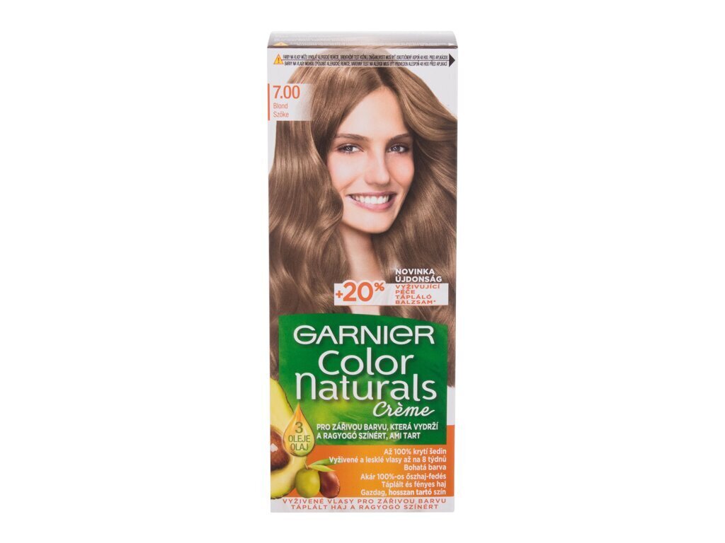 Garnier Color Natural Creme 7.00 Blond hind ja info | Juuksevärvid | kaup24.ee