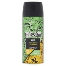 Дезодорант Axe Wild Green Mojito & Cedarwood Deospray, 150 мл цена и информация | Парфюмированная косметика для мужчин | kaup24.ee