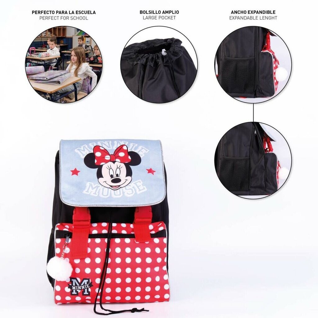 Koolikott Minnie Mouse, punane hind ja info | Koolikotid, sussikotid | kaup24.ee