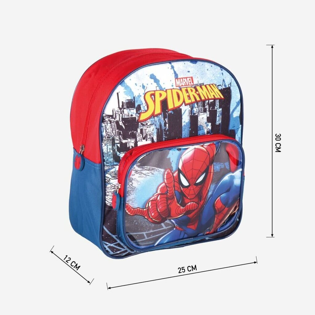 Koolikott Spiderman, punane hind ja info | Koolikotid, sussikotid | kaup24.ee