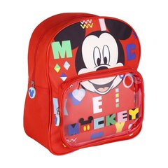 Koolikott Mickey Mouse, punane hind ja info | Mickey Mouse Jalgratta tarvikud ja lisaseadmed | kaup24.ee