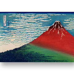 Reproduktsioon Fine Wind, Clear Morning (Katsushika Hokusai), 60x80 cm hind ja info | Seinapildid | kaup24.ee