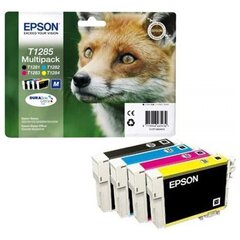 Epson T1285 Mpack Ink Cartridge, Black, hind ja info | Tindiprinteri kassetid | kaup24.ee