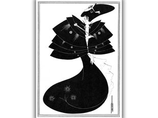 Reproduktsioon Must keep (Aubrey Vincent Beardsley), 100x70 cm hind ja info | Seinapildid | kaup24.ee