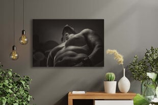 Retro erootiline Reproduktsioon Alasti mehe keha, 40x60 cm hind ja info | Erootilised kingitused ja suveniirid | kaup24.ee