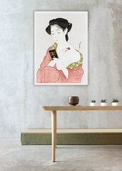 Reproduktsioon Naine kannab puudrit (Goyo Hashiguchi), 60x80 cm цена и информация | Картины, живопись | kaup24.ee