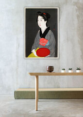 Reproduktsioon Ettekandja kandikuga (Goyo Hashiguchi), 60x80 cm цена и информация | Картины, живопись | kaup24.ee
