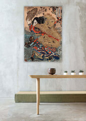 Reproduktsioon kangelane Suikoden (Utagawa Kuniyoshi), 40x60 cm цена и информация | Картины, живопись | kaup24.ee