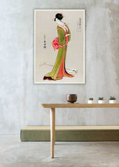 Репродукция Ицутоми (Эйси Хосода), 100x70 см цена и информация | Настенные деревянные декорации | kaup24.ee