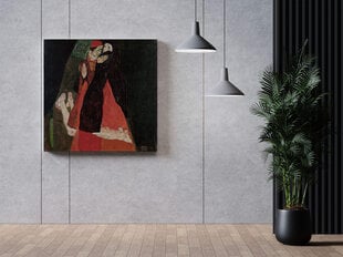 Репродукция Кардинал и Монахиня (Эгон Шиле), 60x60 см цена и информация | Картины, живопись | kaup24.ee