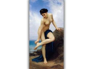 Reproduktsioon Pärast vanni (William Bouguereau), 100x50 cm hind ja info | Seinapildid | kaup24.ee