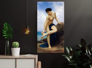 Reproduktsioon Pärast vanni (William Bouguereau), 80x40 cm hind ja info | Seinapildid | kaup24.ee