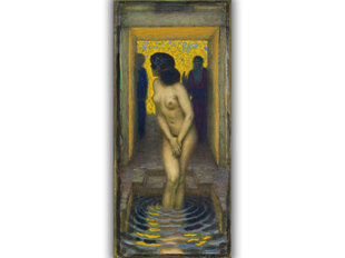 Reproduktsioon Susanna vannis (Franz von Stuck), 100x50 cm цена и информация | Картины, живопись | kaup24.ee